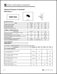 MMBT3906 datasheet: 40 V, general purpose transistor NPN silicon MMBT3906