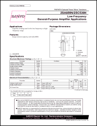 2SC536N datasheet: Low-frequency general purpose amplifier applications 2SC536N