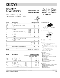 IXFH13N80 datasheet: 800V HiPerFET power MOSFET IXFH13N80