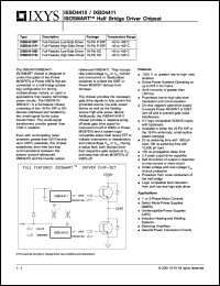 IXBD4411SI datasheet: Full-feature low-side driver IXBD4411SI