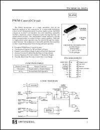 IL494D datasheet: PWM control circuit IL494D