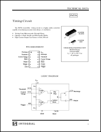 IN556D datasheet: Timing circuit IN556D