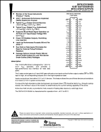 SN74LVCH16540ADGGR datasheet:  16-BIT BUFFER/DRIVER WITH 3-STATE OUTPUTS SN74LVCH16540ADGGR