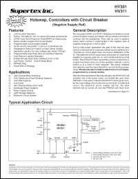 HV301LG datasheet: 35-65V hotswap, controller with circuit breaker HV301LG