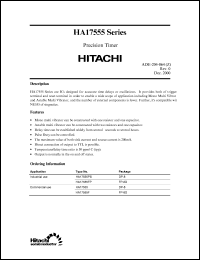 HA17555FP datasheet: Precision timer HA17555FP