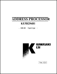 KE5B256B1CFP datasheet: Address processor. KE5B256B1CFP
