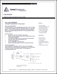 LND-SENS94 datasheet: Complete analog sensor system LND-SENS94