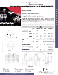 LHi808TC datasheet: Single element detector LHi808TC