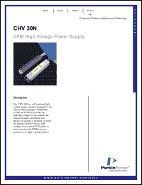 CHV30N datasheet: CPM high voltage power supply CHV30N