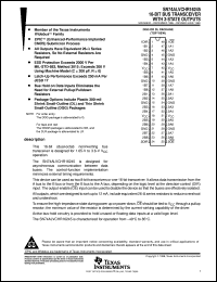 SN74ALVCHR16245GR datasheet:  16-BIT BUS TRANSCEIVER WITH 3-STATE OUTPUTS SN74ALVCHR16245GR