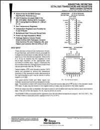 SN74BCT646NT datasheet:  OCTAL BUS TRANSCEIVERS AND REGISTERS SN74BCT646NT