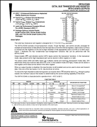 SN74LVC646DWR datasheet:  OCTAL BUS TRANSCEIVER AND REGISTER WITH 3-STATE OUTPUTS SN74LVC646DWR