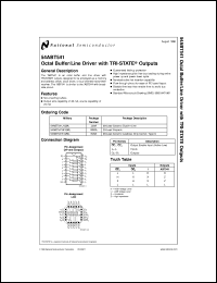 5962-9471801QRA datasheet: Octal Buffer/Line Driver with TRI-STATE Outputs 5962-9471801QRA