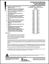 SN74ABTH16245DLR datasheet:  16-BIT BUS TRANSCEIVERS WITH 3-STATE OUTPUTS SN74ABTH16245DLR