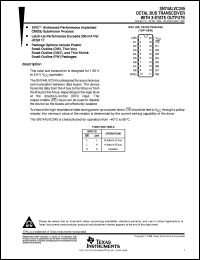 SN74ALVC245DGVR datasheet:  OCTAL BUS TRANSCEIVER WITH 3-STATE OUTPUTS SN74ALVC245DGVR