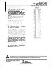 SN74ALVCH16835DGVR datasheet:  18-BIT UNIVERSAL BUS DRIVER WITH 3-STATE OUTPUTS SN74ALVCH16835DGVR