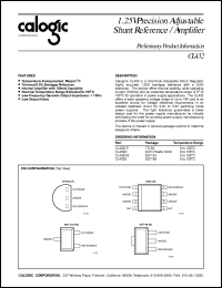 CL432VS datasheet: 1.25 V Precision adjustable shunt reference/amplifier CL432VS