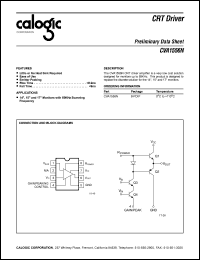 CVA1556N datasheet:  CRT driver CVA1556N