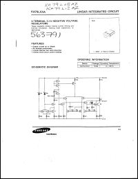 KA79L12AZ datasheet: Voltage output -12 V Current output max. 100 mA KA79L12AZ