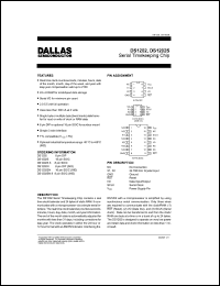 DS1202S datasheet: Serial timekeeping chip DS1202S