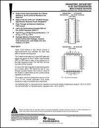 SN74ABT2827DWR datasheet:  10-BIT BUFFERS/DRIVERS WITH 3-STATE OUTPUTS SN74ABT2827DWR