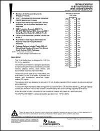 SN74ALVCH162244DGGR datasheet:  16-BIT BUFFER/DRIVER WITH 3-STATE OUTPUTS SN74ALVCH162244DGGR