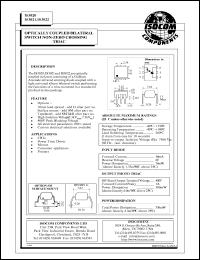 IS3020 datasheet: 5V; 60mA optically coupled bilateral switch non-zero crossing triac IS3020