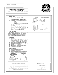 ISP321-1-88XSM datasheet: 6V; 50mA optically coupled isolator ISP321-1-88XSM