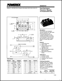 KD324510 datasheet: 600V, 100A Dual Darlington transistor module KD324510