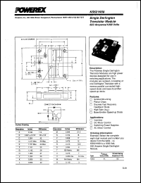 KS621K60 datasheet: 1000V, 600A Single Darlington transistor module KS621K60