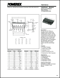 PS21553-G datasheet: 600V, 10A six pac IGBT module PS21553-G