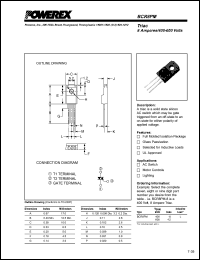 BCR8PM-12 datasheet: 600V, 8A triac BCR8PM-12