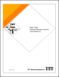 SAA1250 datasheet: Infrared remote-control transmitter IC SAA1250