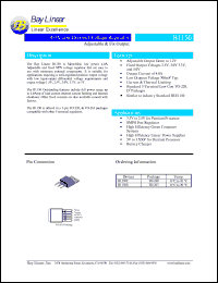 B1150T-5 datasheet: 5V 4.0A low dropout voltage regulator B1150T-5