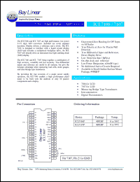 ICL7107P datasheet: 3-1/2 digit LCD/LED display A/D converter ICL7107P