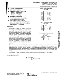 TLV824IDR datasheet:  QUAD OPERATIONAL AMPLIFIER TLV824IDR