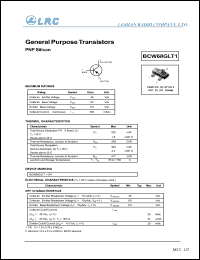 BCW68GLT1 datasheet: 45 V, general purpose transistor BCW68GLT1