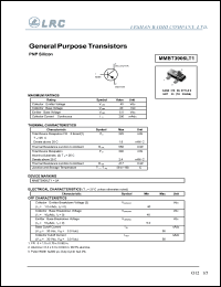 MMBT3906LT1 datasheet: 40 V, PNP general purpose transistor MMBT3906LT1