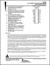 CDC536DBR datasheet:  3.3VDRIVER CDC536DBR