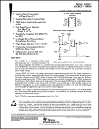 TLC551CD datasheet:  LINCMOS(TM) TIMER TLC551CD