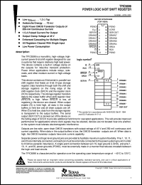 TPIC6596DW datasheet:  8-BIT SHIFT REGISTER TPIC6596DW