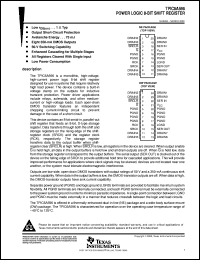 TPIC6A596DW datasheet:  8-BIT SHIFT REGISTER TPIC6A596DW