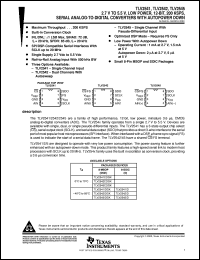 TLV2545ID datasheet:  12-BIT, 200 KSPS ADC, SER. OUT, SPI/DSP COMPAT., AUTO PWRDN, SINGLE CH. PSEUDO-DIFFERENTIAL TLV2545ID