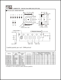 L-955UYC-TR datasheet: 3.6 x 2.8 x 1.9 mm SMD LED, super yellow L-955UYC-TR