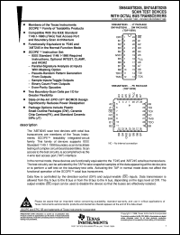 5962-9318601M3A datasheet:  SCAN TEST DEVICES WITH OCTAL BUS TRANSCEIVERS 5962-9318601M3A