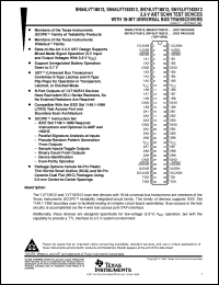 SN74LVT18512DGGR datasheet:  3.3-V ABT SCAN TEST DEVICES WITH 18-BIT UNIVERSAL BUS TRANSCEIVERS SN74LVT18512DGGR