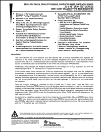 SN74LVTH18652APM datasheet:  3.3-V ABT SCAN TEST DEVICES WITH 18-BIT TRANSCEIVERS AND REGISTERS SN74LVTH18652APM