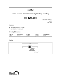 1SS83 datasheet: High frequency small signal diode 1SS83