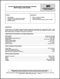 2032 datasheet: 28 and 48W true hermetically sealed proportionally controlled metal package heater hybrid 2032