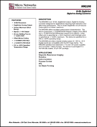 MN3390 datasheet: 18-bit deglitched digital-to-analog converter MN3390